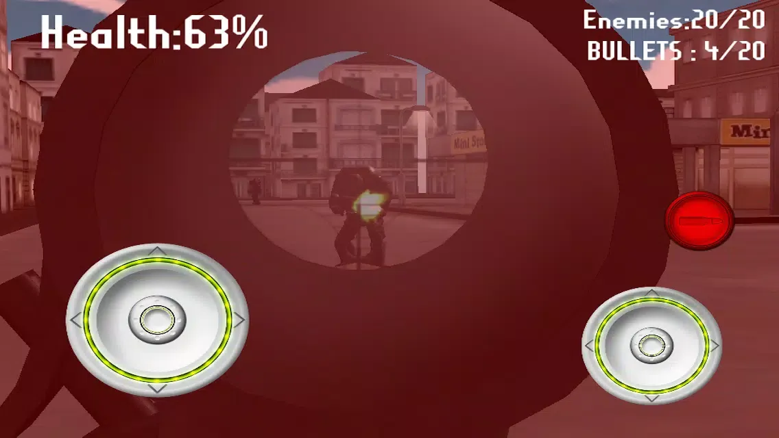 Capturas de tela do 3d city snipe-r assassin elite