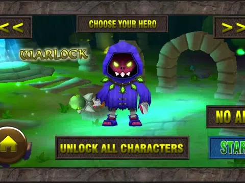 Screenshot di 3D Tiny Fantasy Monster Horde Defense - Joy-Stick Medieval Age Defend-er Game for Free iPad 