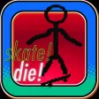 Stick-Man Skate-Board Extreme Trick Pocket Game Free