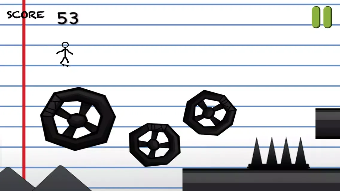 صور Stick-Man Skate-Board Extreme Trick Pocket Game Free