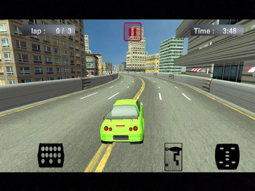 3D City Street Pro Drag-Racing Speed Track Game for Free iPad  Screenshots