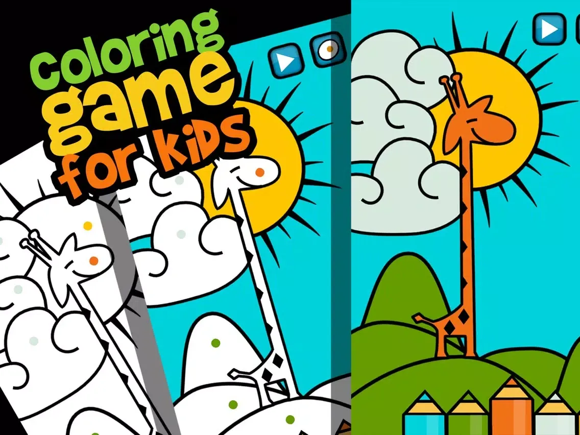 Discovering Colors - Animals | Coloring Book kids iPad 應用截圖