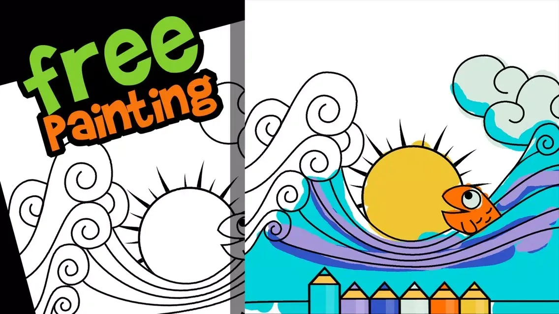 Discovering Colors - Animals | Coloring Book kids應用截圖