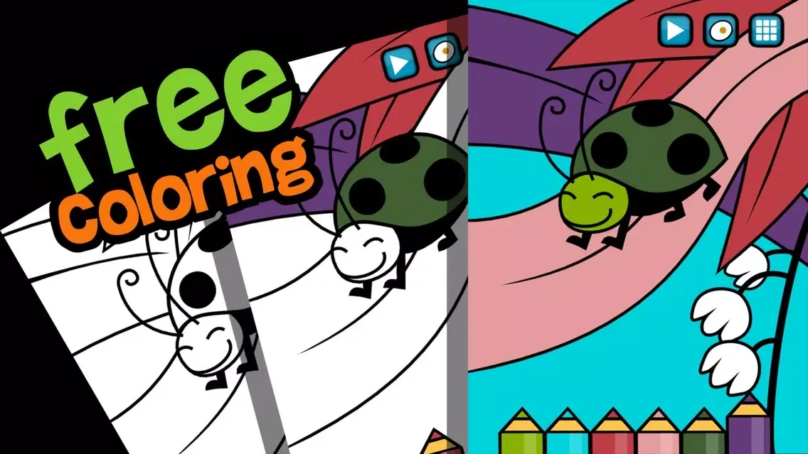 Discovering Colors - Animals | Coloring Book kids應用截圖