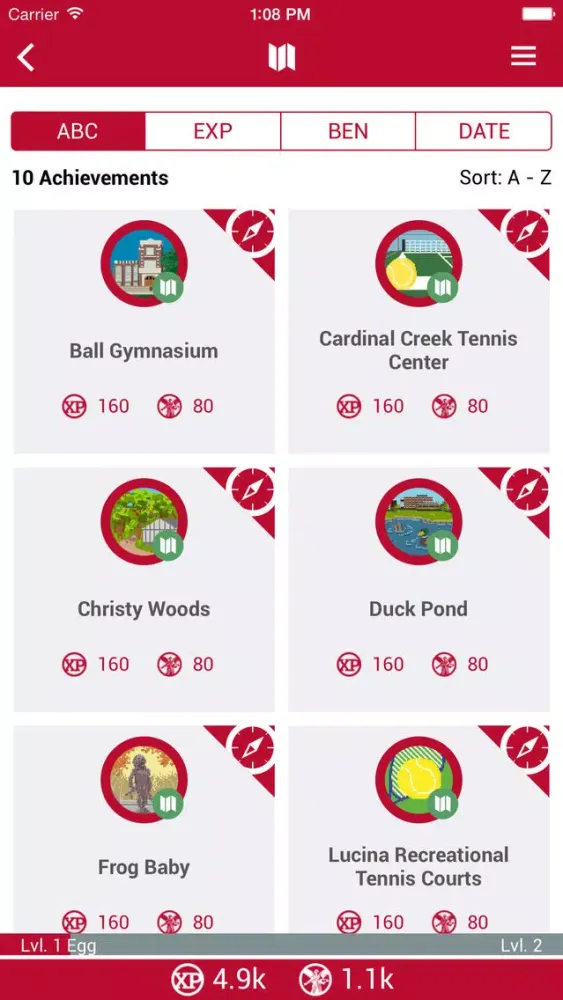 Captures d'écran de Ball State Achievements
