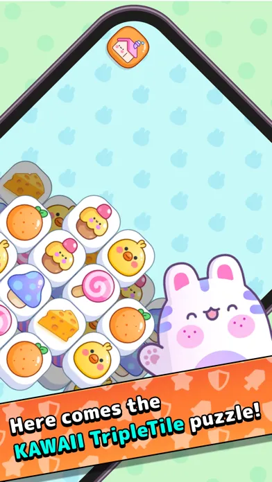 Kawaii Triple Tile: Brain Game应用截图