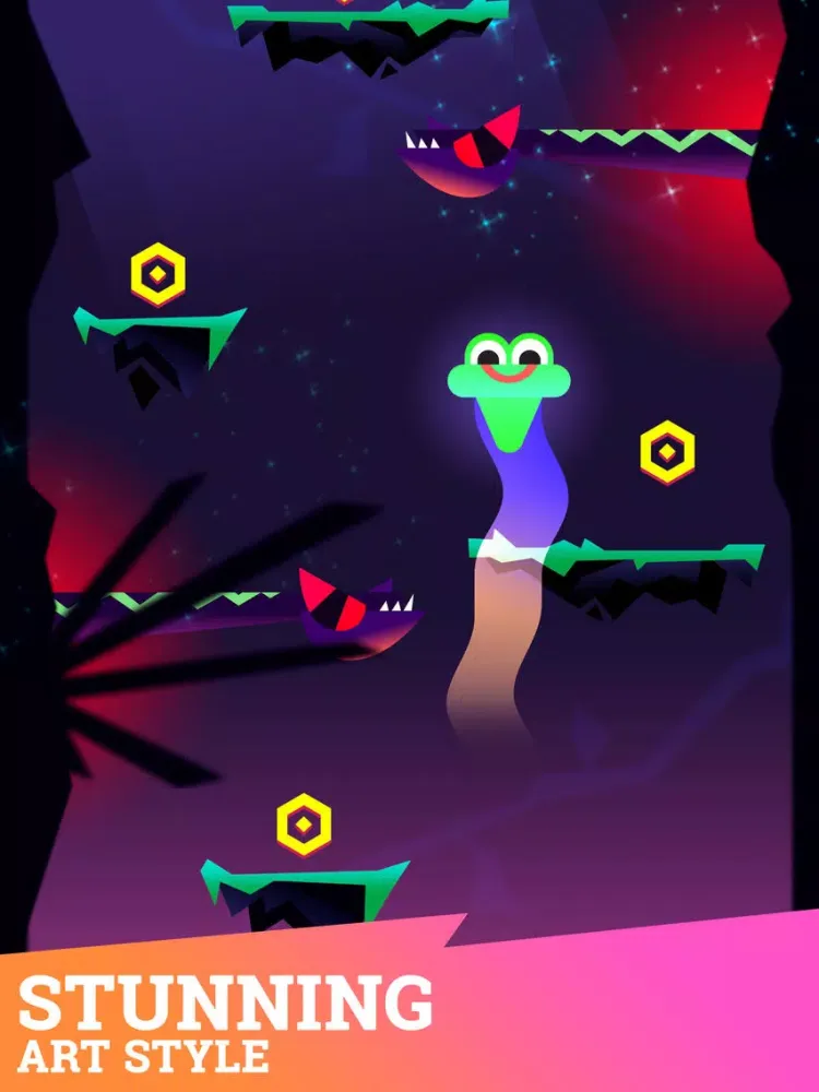 Frog Jump - endless platformer iPad  스크린샷
