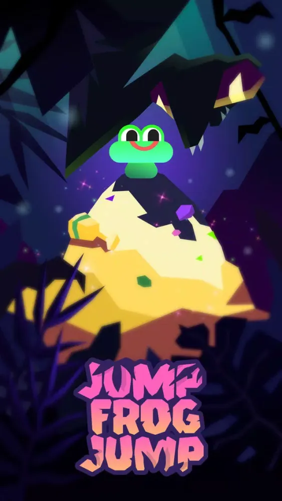 Frog Jump - endless platformer 스크린샷