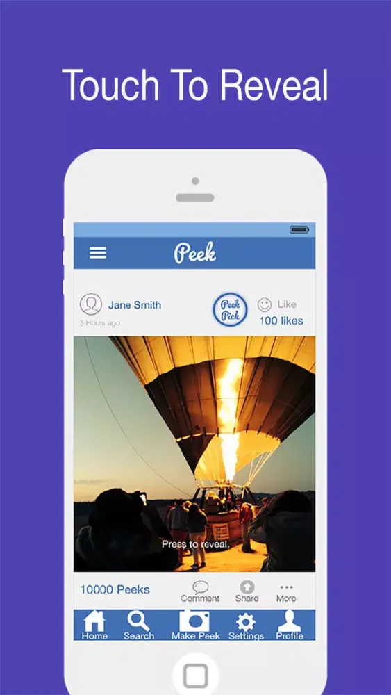 Peek™ Screenshots