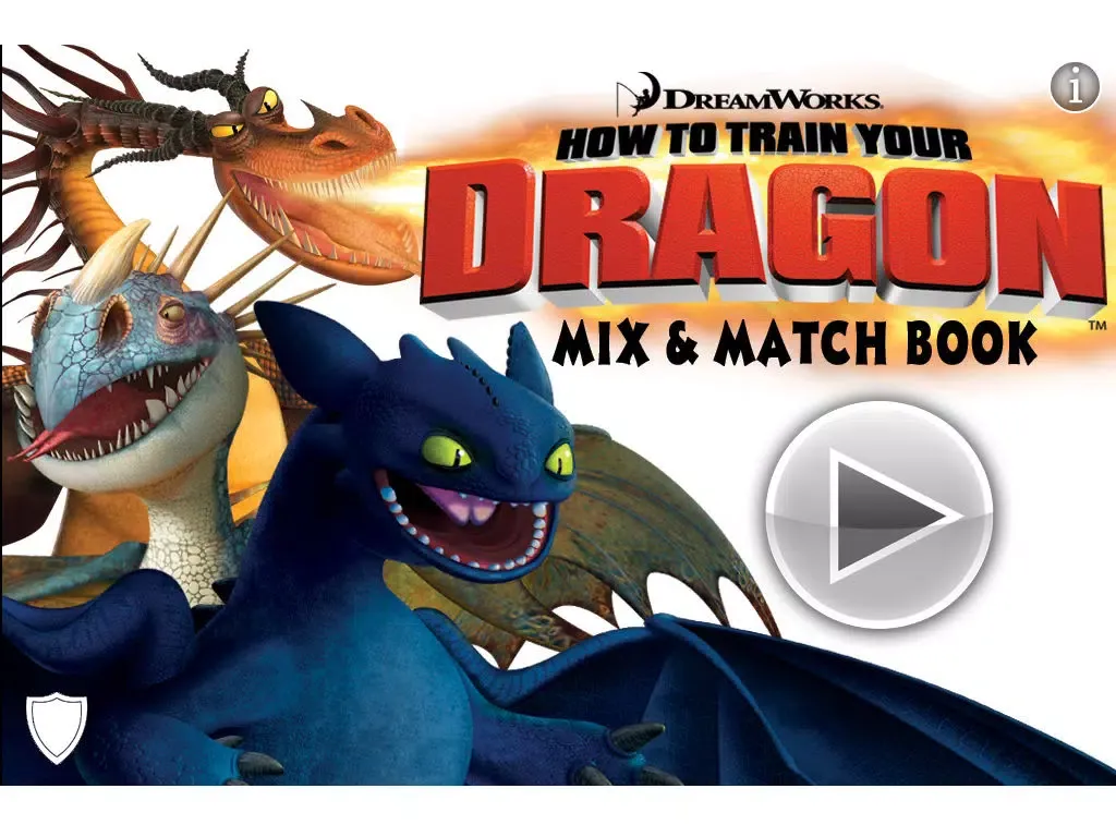 Captures d'écran de How To Train Your Dragon Mix & Match Book iPad 