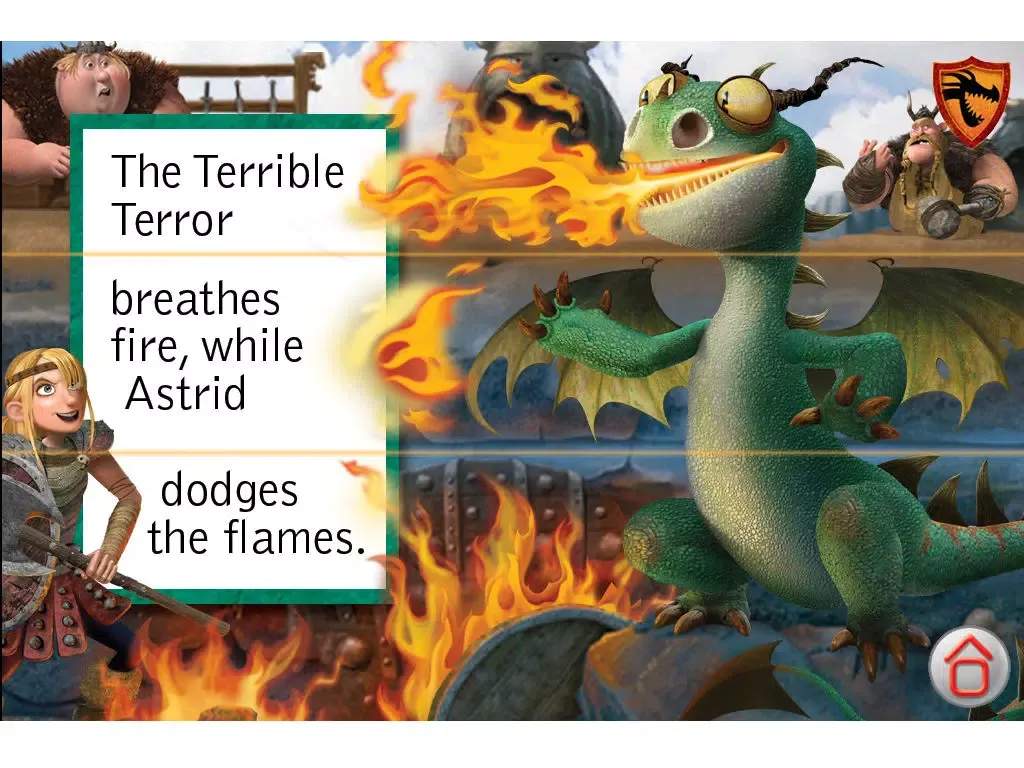 Captures d'écran de How To Train Your Dragon Mix & Match Book iPad 