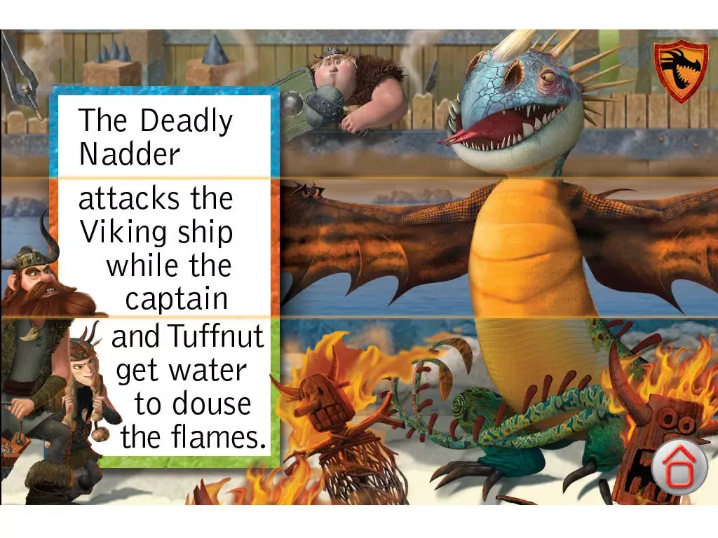 Captures d'écran de How To Train Your Dragon Mix & Match Book iPad 
