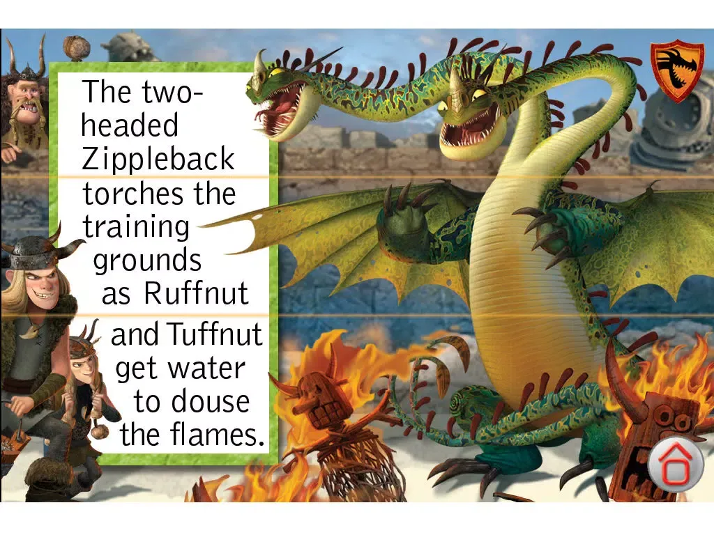 Captures d'écran de How To Train Your Dragon Mix & Match Book iPad 