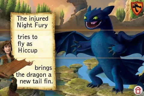 Captures d'écran de How To Train Your Dragon Mix & Match Book