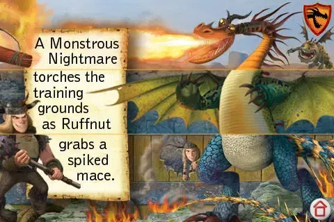 Captures d'écran de How To Train Your Dragon Mix & Match Book
