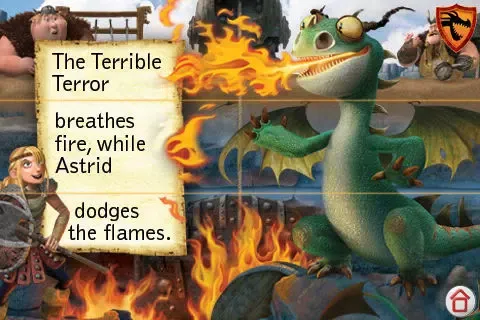 Captures d'écran de How To Train Your Dragon Mix & Match Book