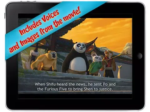 تصاویر Kung Fu Panda 2 Storybook iPad 