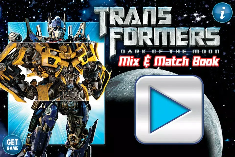 Ảnh chụp màn hình của Transformers Dark of the Moon Mix & Match Book