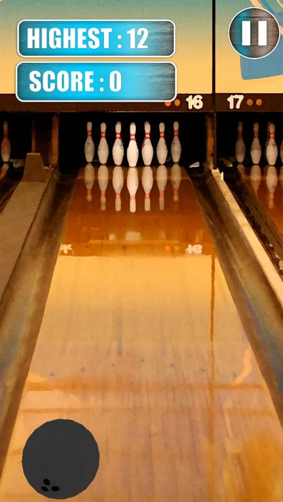 ภาพหน้าจอของ 3D Awsome Bowl-ing Ball Juggle Challenge Game for Free