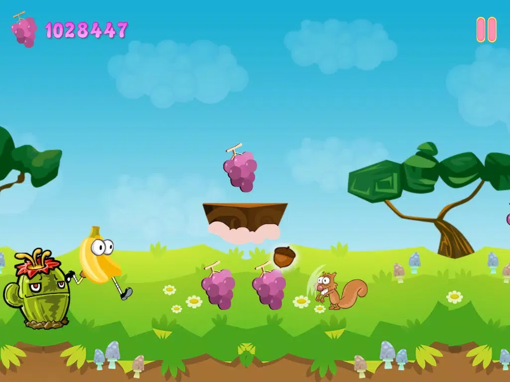 Banana Jungle Fruit Run-ner Quest - Story of Best Friends iPad  Screenshots