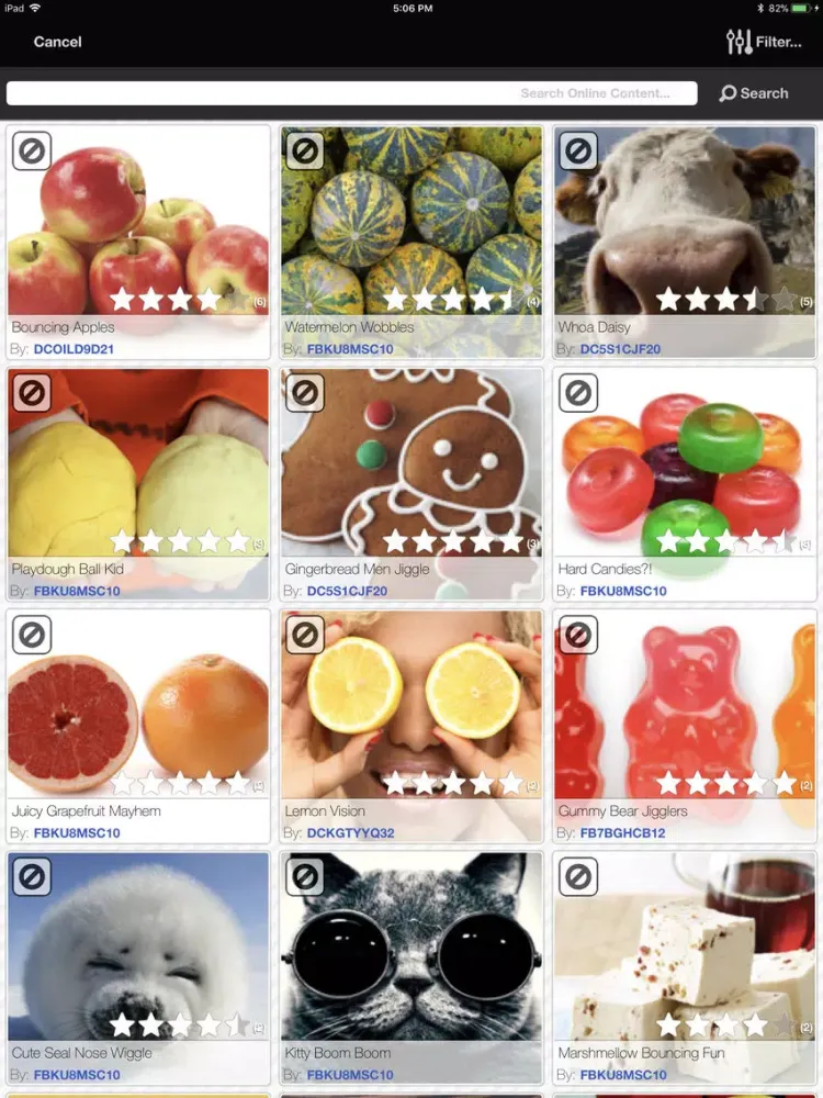 Bounce & Jiggle Pictures! iPad  스크린샷