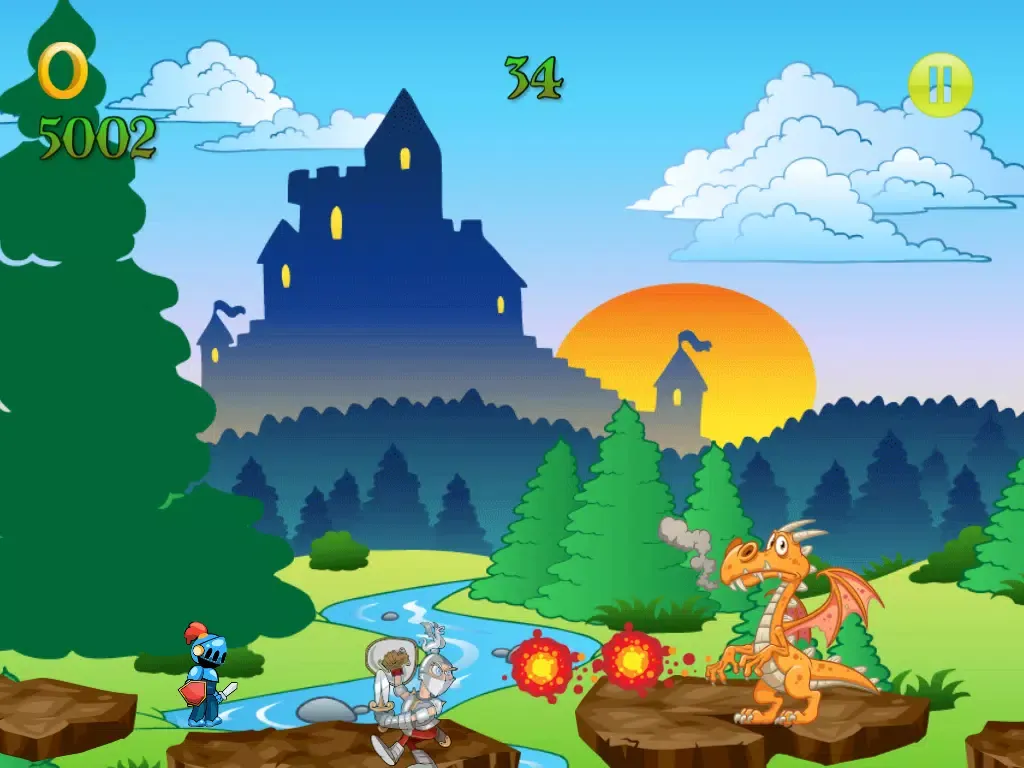 Screenshot di Camelot Games - Knights And Dragons Of The Medieval Age Game iPad 