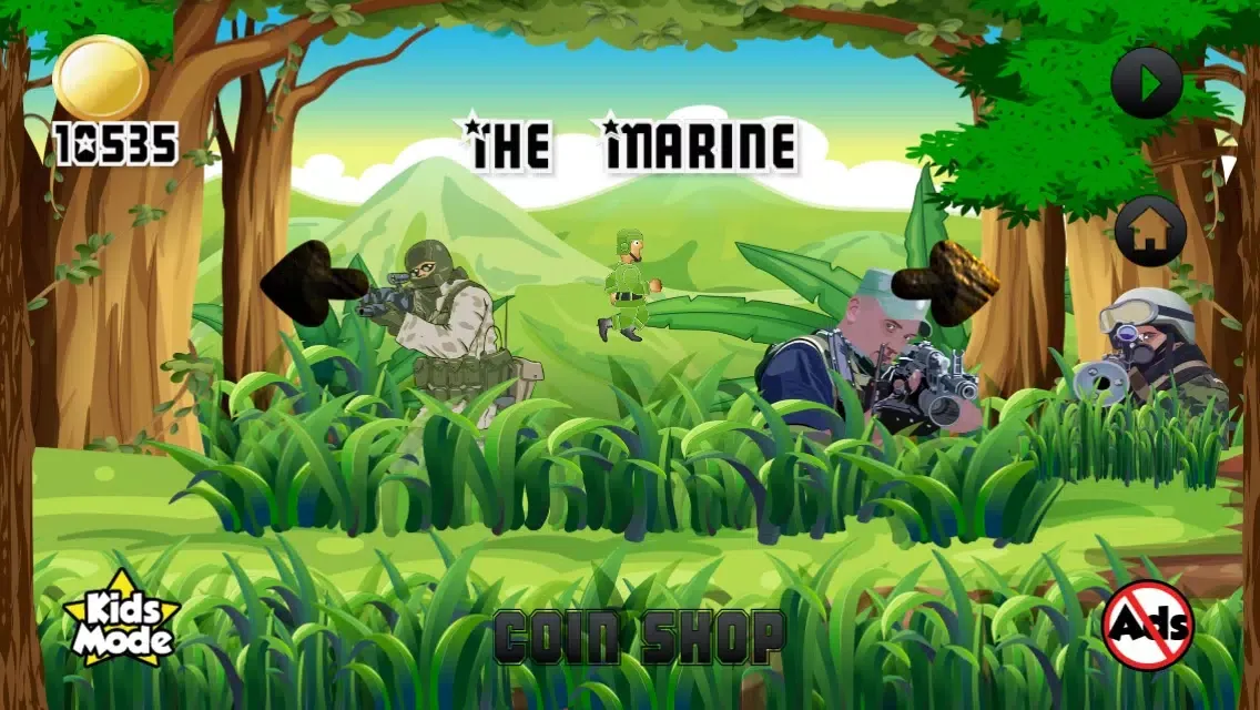 Tiny Battlefield Games - Sniper Gunner Soldier Run Screenshots