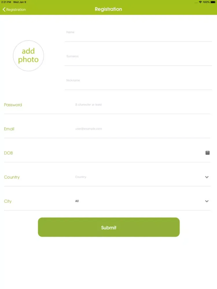 تصاویر Frogo Dating iPad 