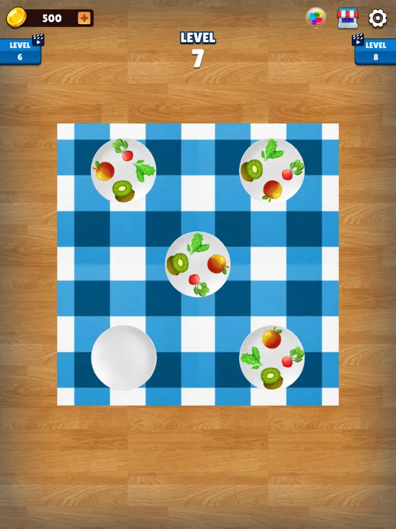 Food Sort Puzzle - Puzzle Game iPad 應用截圖
