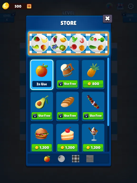 Food Sort Puzzle - Puzzle Game iPad 應用截圖