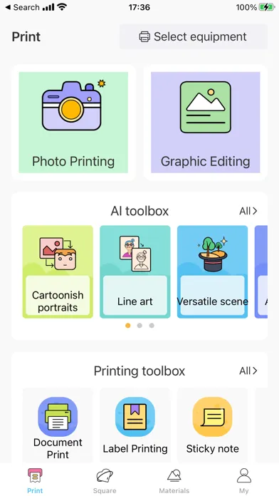 iPrint Ekran Görüntüleri
