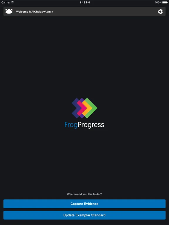 FrogProgress iPad  Ekran Görüntüleri