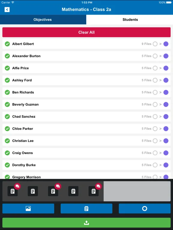 FrogProgress iPad  Ekran Görüntüleri