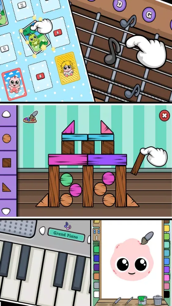 Captures d'écran de Baby Dino - Virtual Pet Game