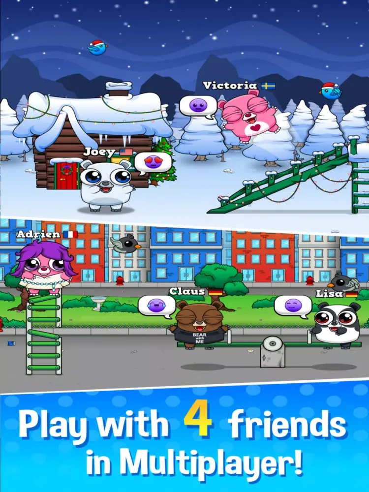 Happy Bear - Virtual Pet Game iPad  স্ক্রিনশট