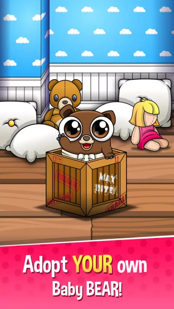 Happy Bear - Virtual Pet Game স্ক্রিনশট