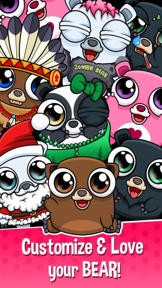 Happy Bear - Virtual Pet Game স্ক্রিনশট