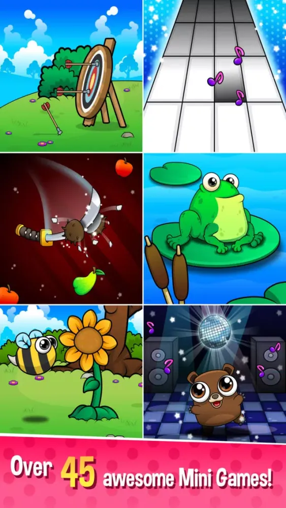 Happy Bear - Virtual Pet Game স্ক্রিনশট