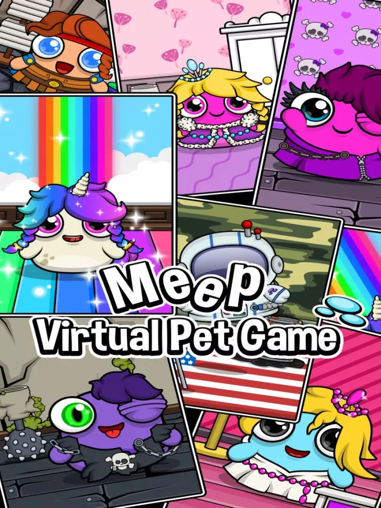 Ảnh chụp màn hình của Meep - Virtual Pet Game iPad 