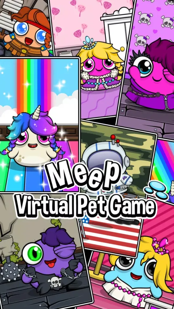 Ảnh chụp màn hình của Meep - Virtual Pet Game