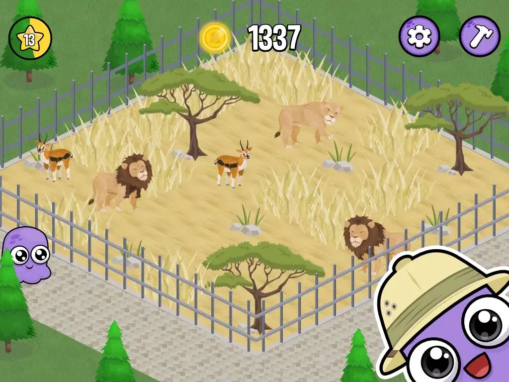 Capturas de pantalla de Moy Zoo iPad 