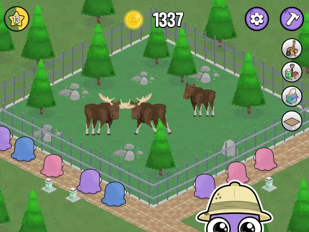Capturas de pantalla de Moy Zoo iPad 