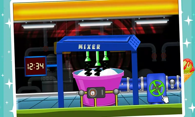 Cone Ice Cream factory- frozen food maker Screenshots