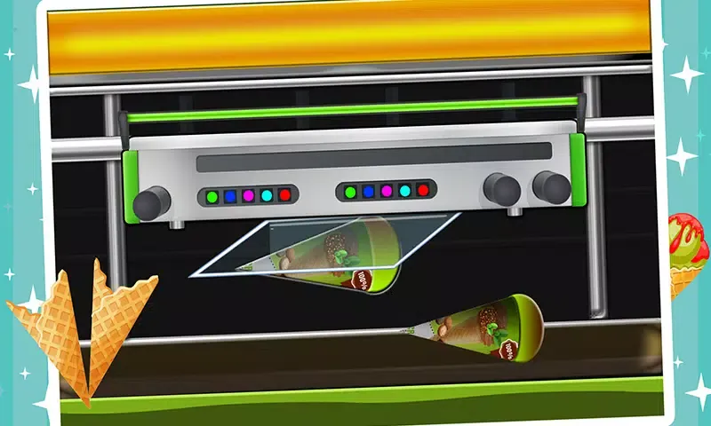 Cone Ice Cream factory- frozen food maker Screenshots