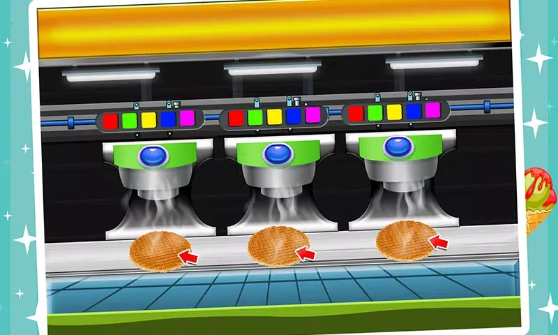 Cone Ice Cream factory- frozen food maker Screenshots