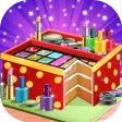 Glitter Cosmetic Box Cake Factory