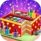 Glitter Cosmetic Box Cake Factory