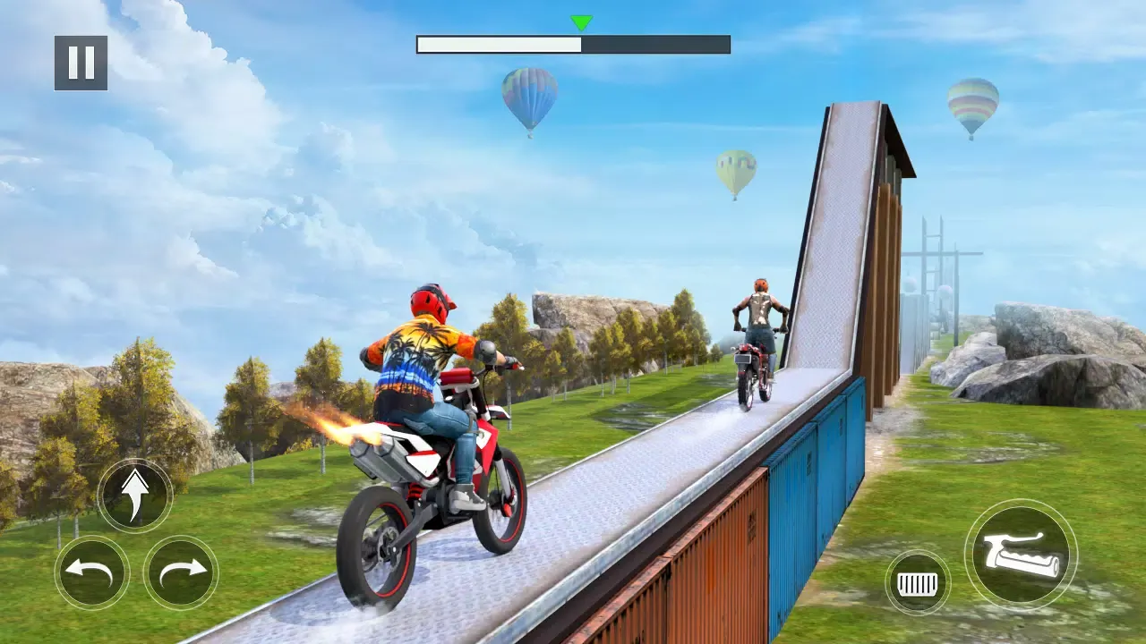 Animal Bike Stunt Racing Games应用截图