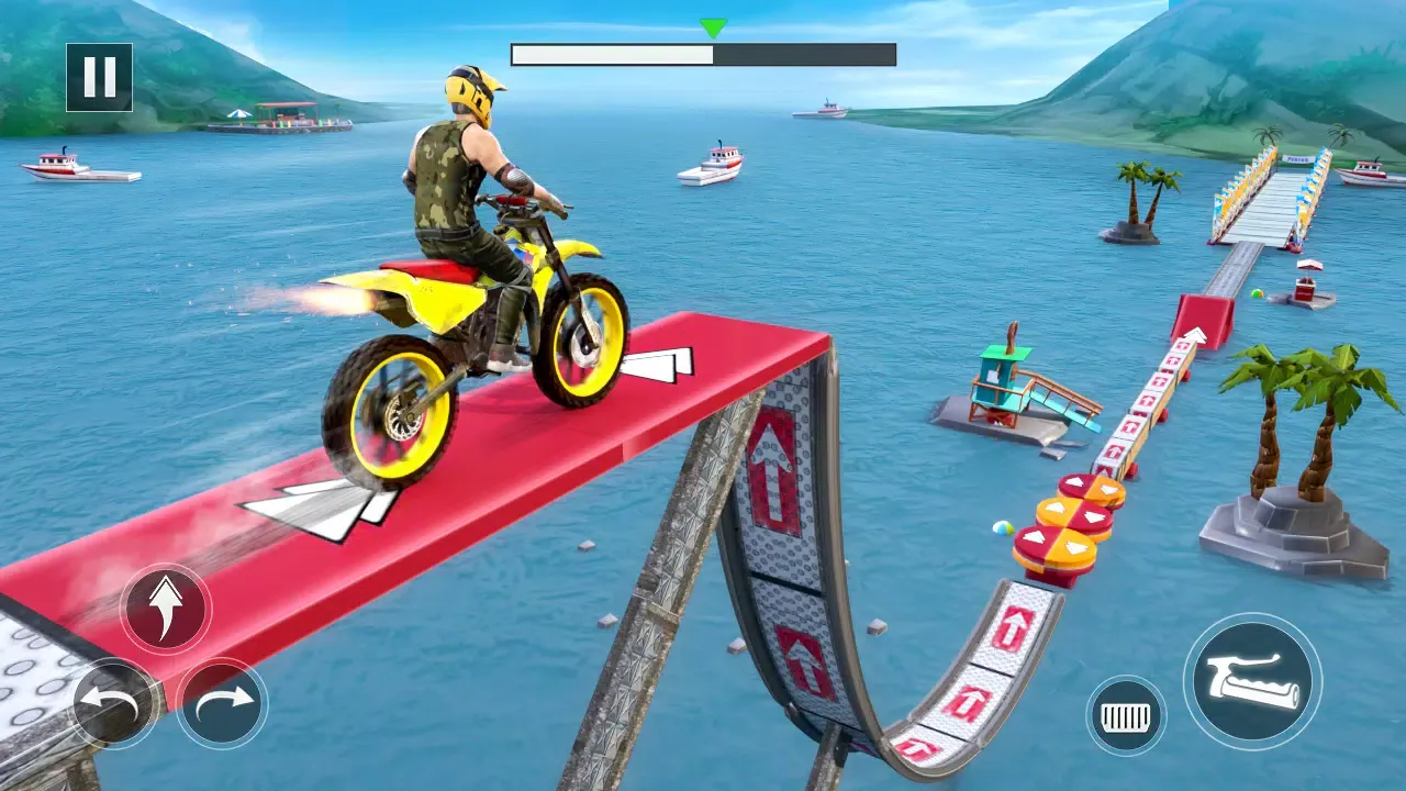 Animal Bike Stunt Racing Games应用截图