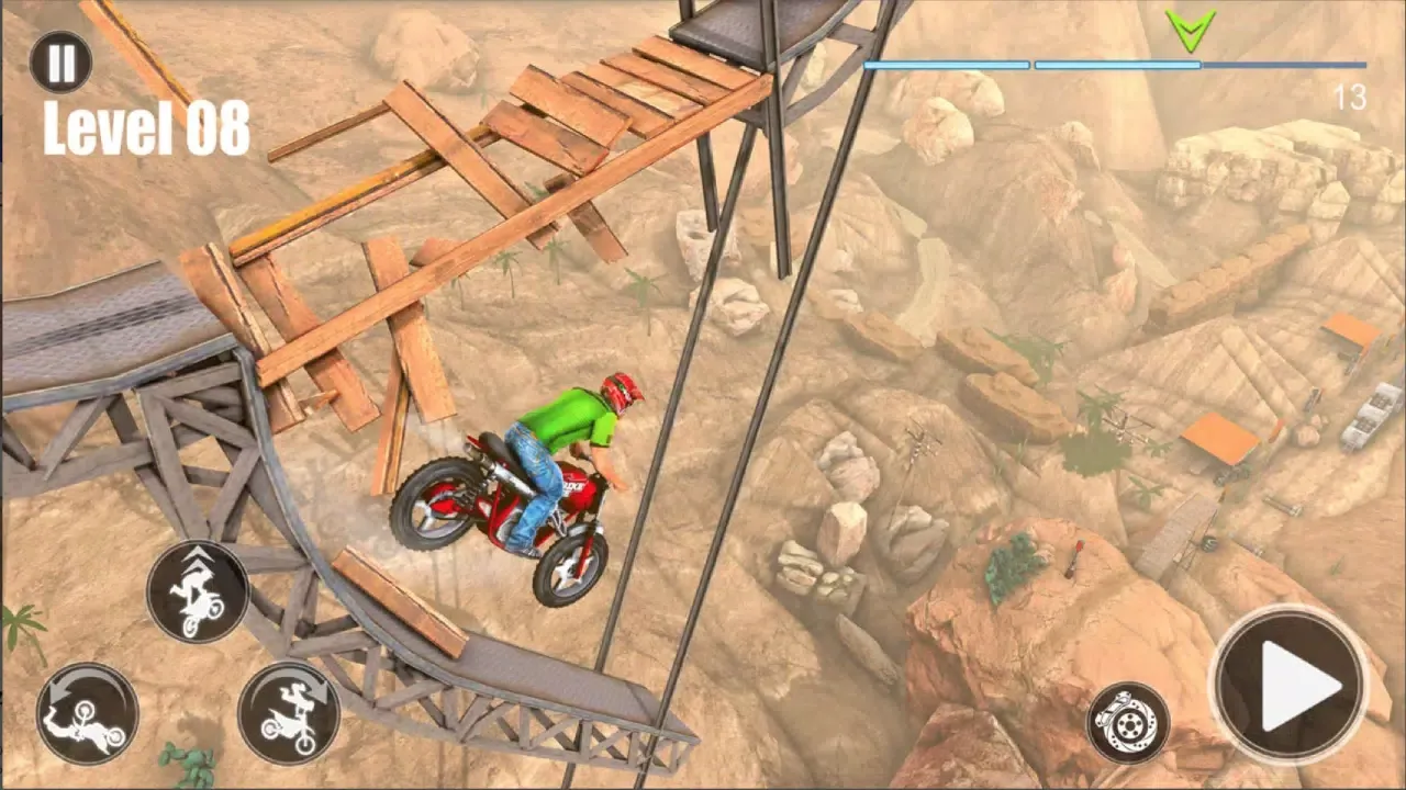 Animal Bike Stunt Racing Games应用截图
